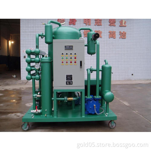 ZJC-T Turbine Oil Demulsifying Turbine Oil Filtration Machine